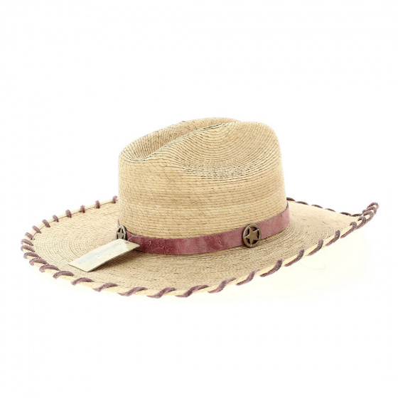 Cowboy Hat Sweet Sensation Pink Straw - Bullhide