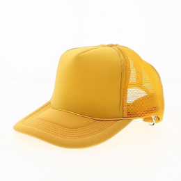 Yellow baseball cap