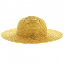 Lea Honey Yellow Summer Wide-brimmed Hat - Seeberger