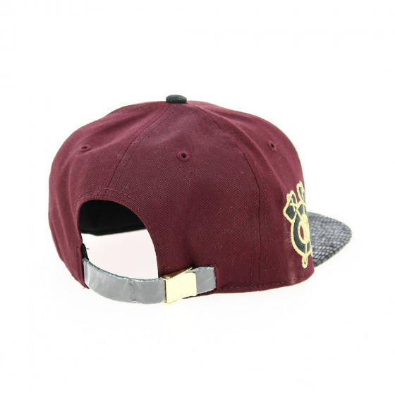 Chicago Blackhawks Burgundy Manta Strapback Cap - 47 Brand