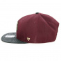Chicago Blackhawks Burgundy Manta Strapback Cap - 47 Brand