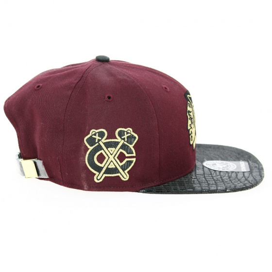 Casquette Strapback Manta Chicago Blackhawks Bordeaux - 47 Brand