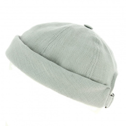 Docker Cooper Linen Grey Mouse Beanie - MtM