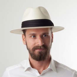 Toyo Straw Safari Hat with Black Headband
