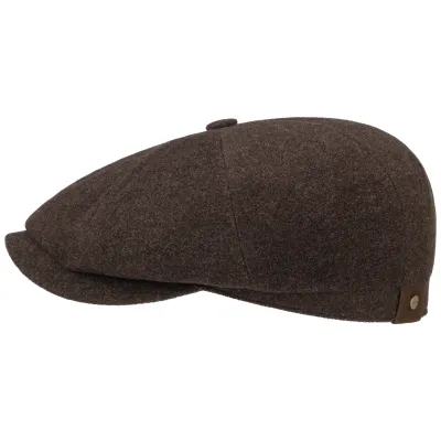 Stetson Brown Hatteras Cap Reference: 12792 | Traclet Hat Shop