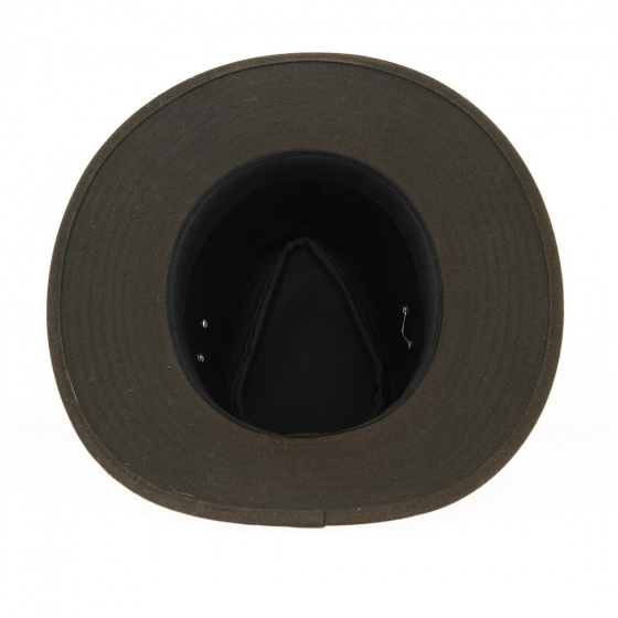 Large Wrangler Traveller Hat Waxed Cotton - Jacaru