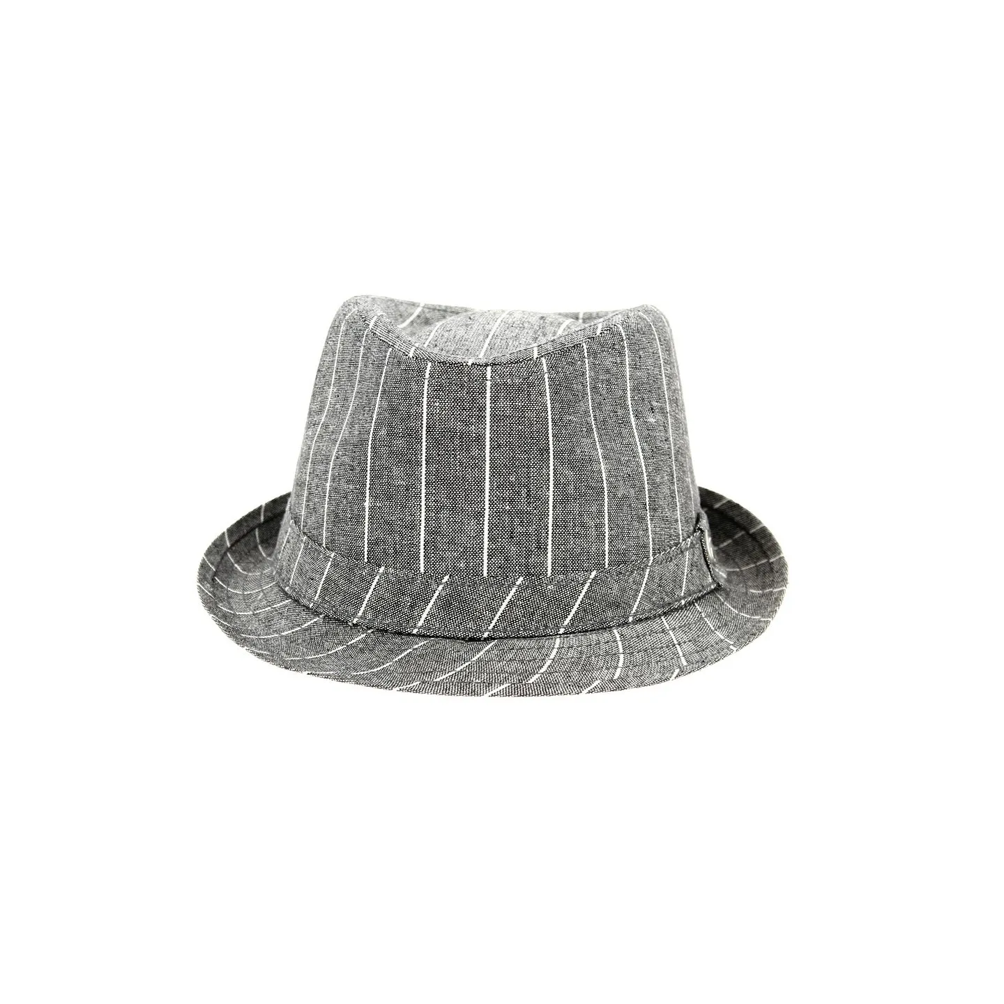 Chapeau Trilby Soho Grigio Coton & Lin Gris - Keyone Reference : 12810 | Chapellerie Traclet