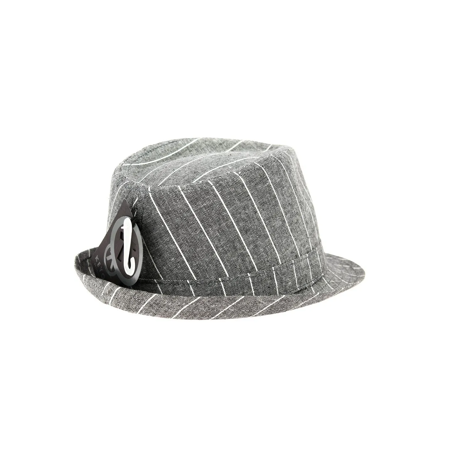 Soho Grigio Cotton & Linen Trilby Hat Gray - Keyone Reference: 12810 | Traclet Hat Shop