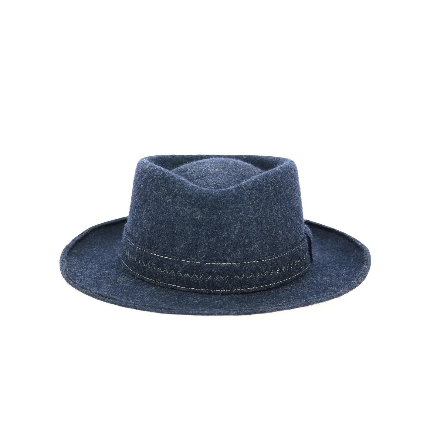 Navy Wool Felt Ulrick Traveller Hat - Traclet Reference: 12815 | Traclet Hatters