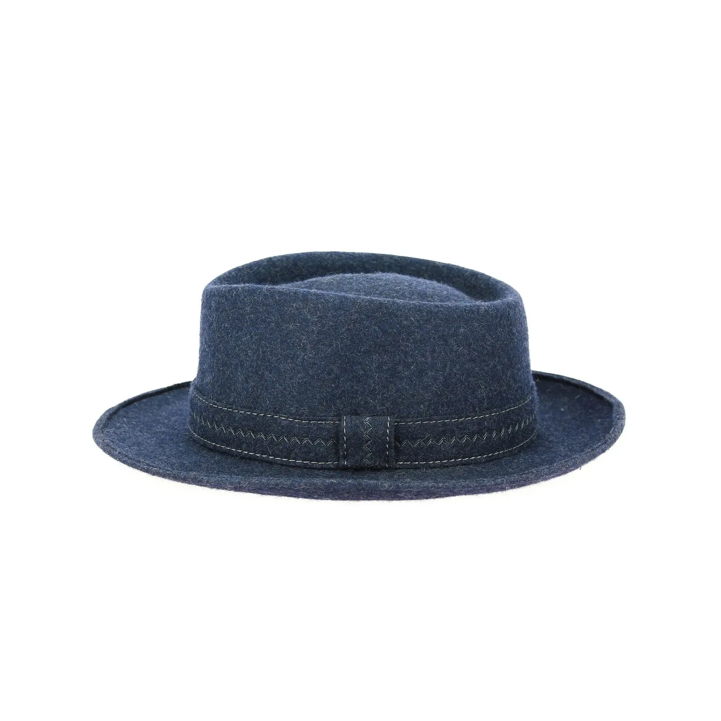 Navy Wool Felt Ulrick Traveller Hat - Traclet Reference: 12815 | Traclet Hatters