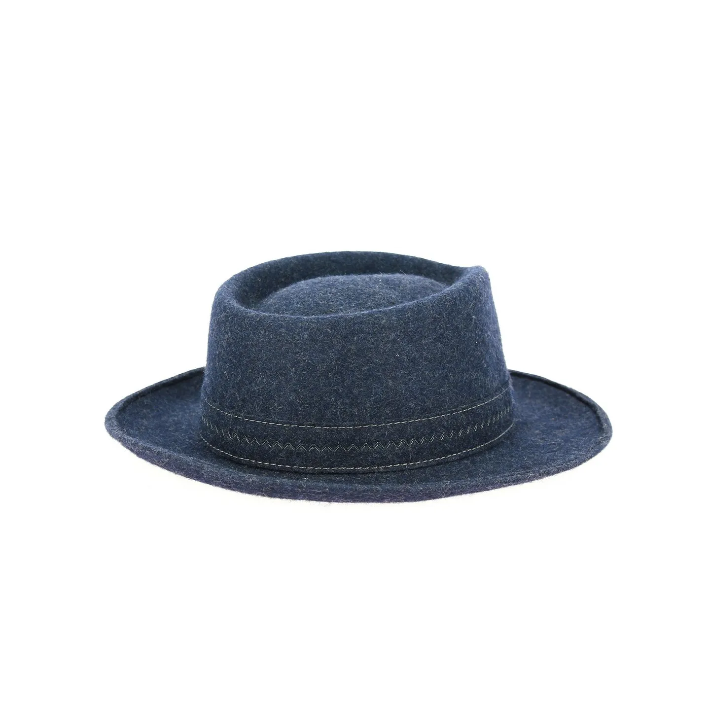 Navy Wool Felt Ulrick Traveller Hat - Traclet Reference: 12815 | Traclet Hatters