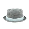 Chapeau Porkpie Sheppard Carreaux Gris - Keyone Reference : 12828 | Chapellerie Traclet