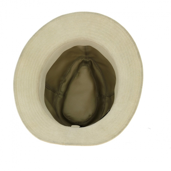 Manto Alcantara Beige Traveller Hat - Traclet Manto Alcantara Beige Traveller Hat - Traclet