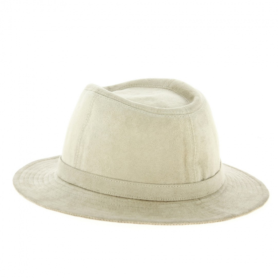 Chapeau Traveller Manto Alcantara Beige - Traclet Chapeau Traveller Manto Alcantara Beige - Traclet