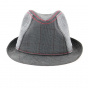 Trilby Ripley Hat Felt Wool Anthracite - Keyone