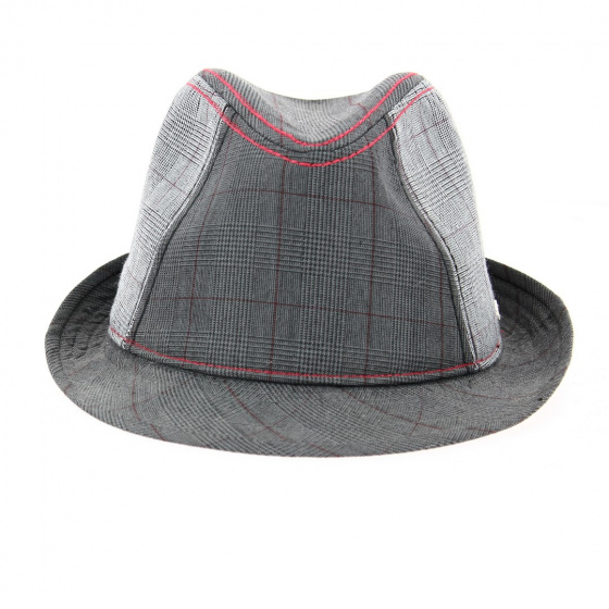 Ripley Wool Felt Trilby Hat Anthracite - Keyone