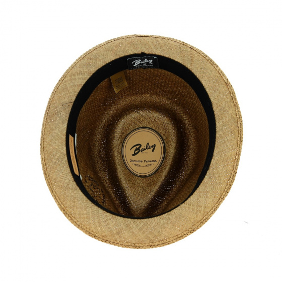 Chapeaux Porkpie Ibra Panama Brun - Bailey