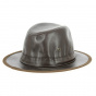 Traveller Vera Brown Leather Hat - Traclet