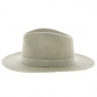 Fedora Hat Felt Wool Ecru - Traclet