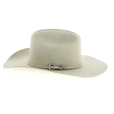 Chapeau Cowboy 6 Crosses Feutre Laine Beige - Bullhide Reference : 12835 | Chapellerie Traclet