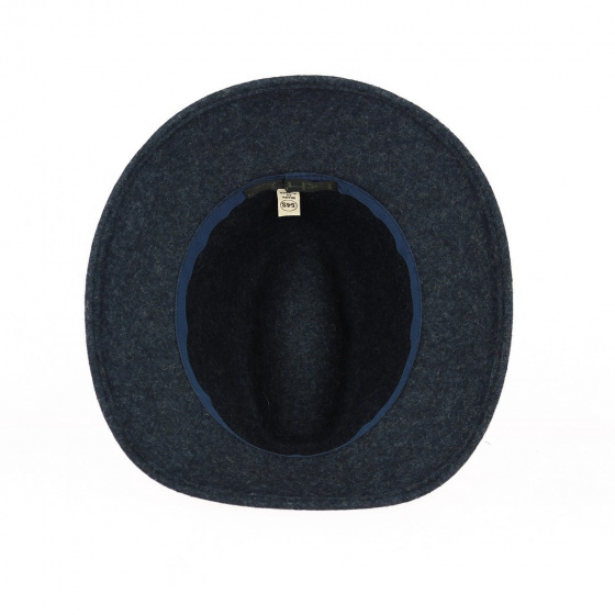 Dauvé Wide Brim Wool Felt Traveller Hat - Traclet