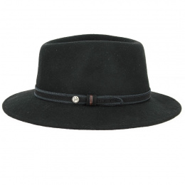 Fedora Hat Widem Wool Felt Black - Traclet