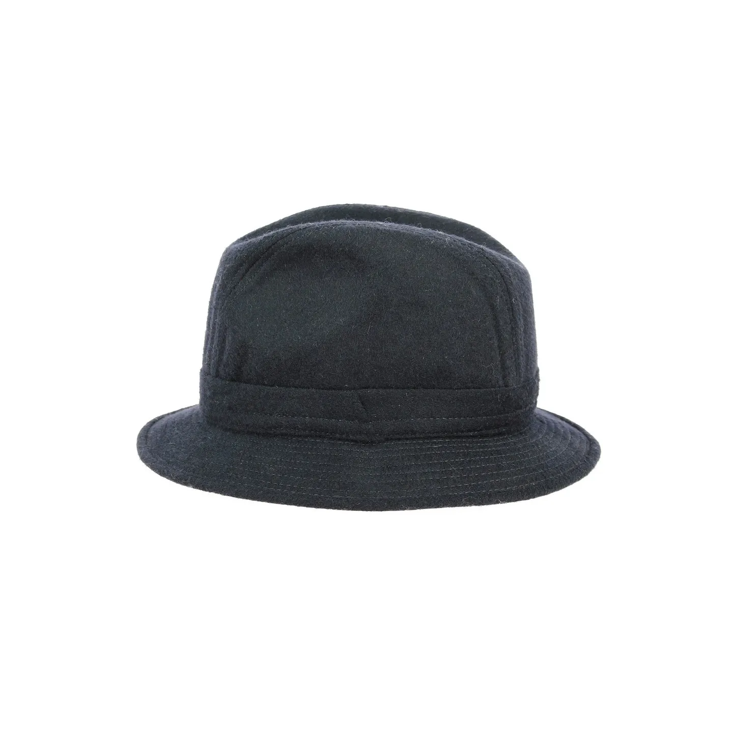 Traveller Bucket Hat Wool Felt Black - Traclet Reference: 12853 | Traclet Hat Shop