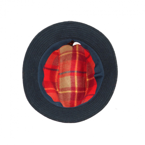 Traveller Bucket Hat Wool Felt Black - Traclet