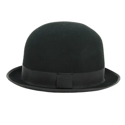 Chapeau Melon Sorbatti Pliable Feutre Laine Noir - Traclet Reference : 12851 | Chapellerie Traclet