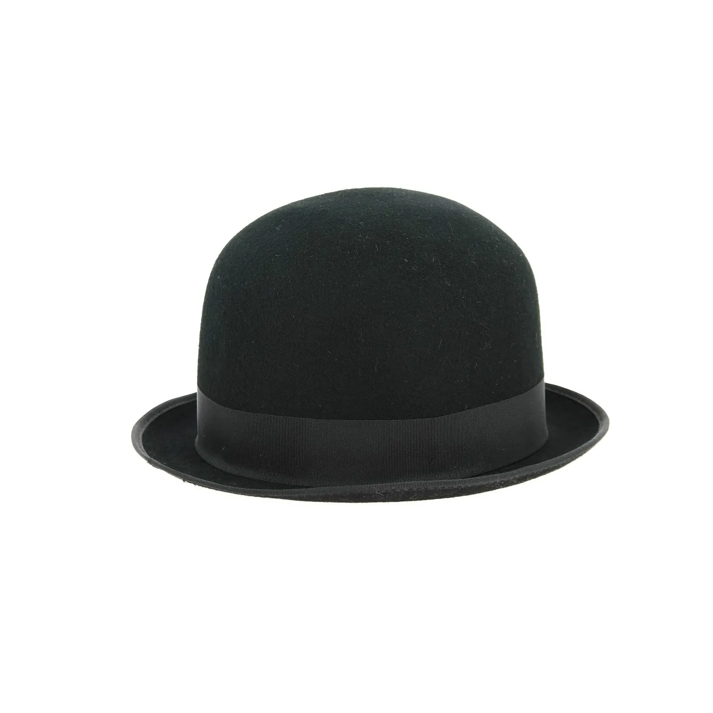 Sorbatti Foldable Bowler Hat Black Wool Felt - Traclet Reference: 12851 | Traclet Hat Shop