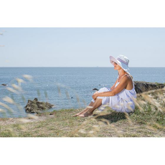 Summer Wide-brimmed Hat - Porto - Soway