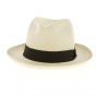 Natural Panama Fedora Hat Olbia - Traclet