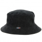 Black Velvet Blaise Bucket Hat - Crambes