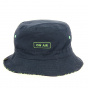 Reversible On Air Wool Bucket Hat Blue & Green - Kangol