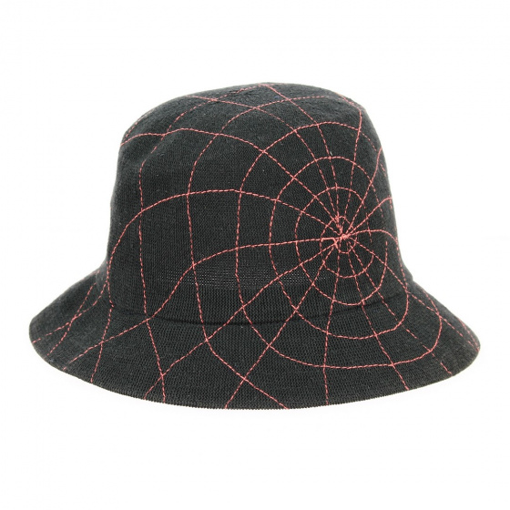 Spider Bucket Hat Red & Black - Kangol