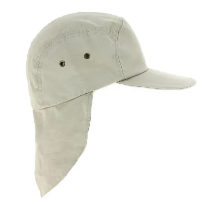Sand Cotton Neck Cover Cap - Torpedo Reference: 12884 | Chapellerie Traclet