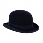 Bowler - Bowler hat felt rabbit hair 10 cm