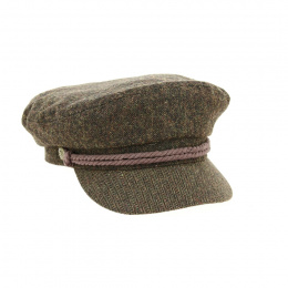 Casquette Marin Fiddler Brun Laine - Brixton