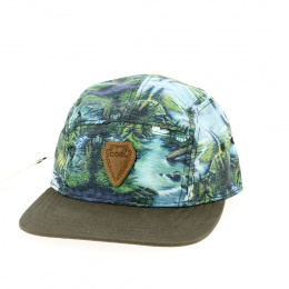 The Cascade Olive Cap - Coal