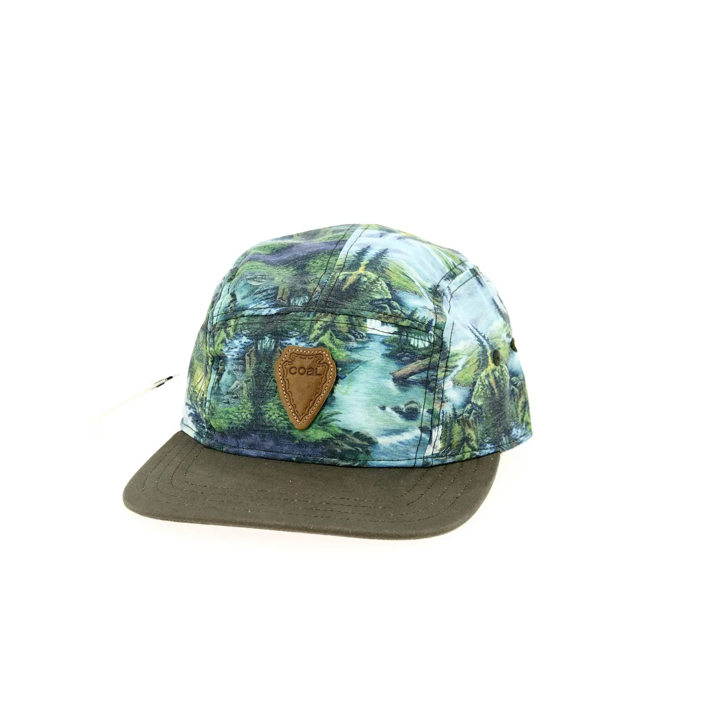 Casquette The Cascade Olive - Coal Reference : 12937 | Chapellerie Traclet