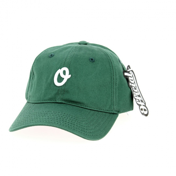 Green Cotton Miles Strapback Cap - Official