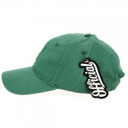 Green Cotton Miles Strapback Cap - Official