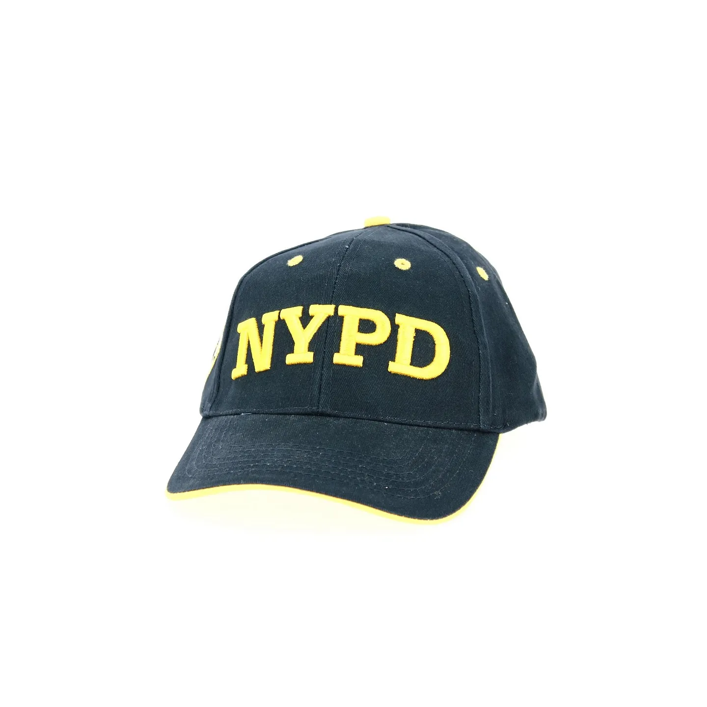 Casquette Baseball NYPD Marine & Jaune - Traclet Reference : 12944 | Chapellerie Traclet