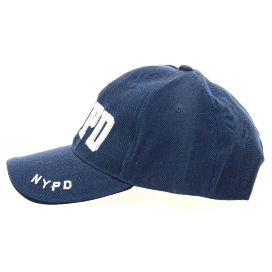 NYPD Baseball Cap Navy & White - Traclet