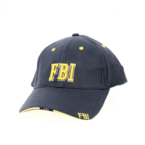 Casquette Baseball Américaine FBI Coton - Traclet Casquette Baseball Américaine FBI Coton - Traclet