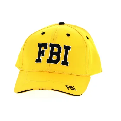 American FBI Cotton Baseball Cap - Traclet Reference: 12947 | Traclet Hat Shop