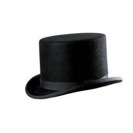 Top hat felt hair