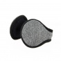 Gray/Black Herringbone Earmuffs - Traclet