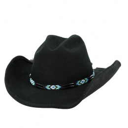 copy of Bullhide Jewel of the West wool cowboy hat