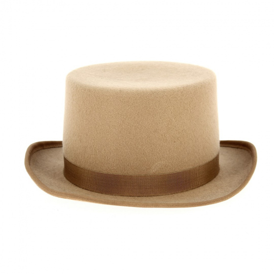 Sahara Wool Felt Top Hat - Traclet